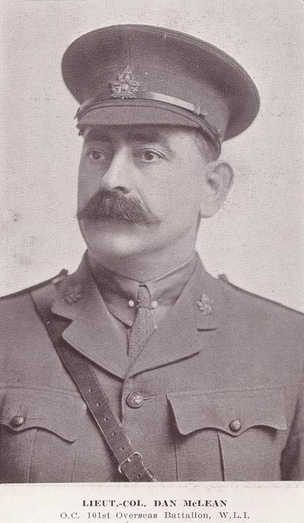 Lieutenant-Colonel Daniel McLean :: CGWP Record Detail